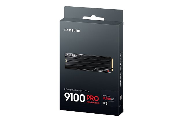 Samsung 9100 PRO/1TB/SSD/M.2 NVMe/Černá/Heatsink/5R