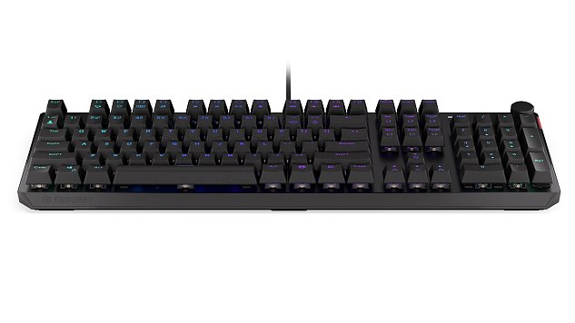 Endorfy Thock Blue/Drátové USB-A/US layout/Černá