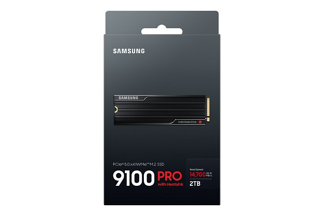 Samsung 9100 PRO/2TB/SSD/M.2 NVMe/Černá/Heatsink/5R