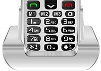 EVOLVEO EasyPhone XR, mobilní telefon pro seniory s nabíjecím stojánkem, bílá EVOLVEO EasyPhone XR, mobilní telefon pro seniory s nabíjecím stojánkem, bílá