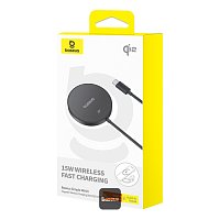 Baseus bezdrátová nabíjecí magnetická podložka Simple Mini4 Qi2 15W černá Baseus bezdrátová nabíjecí magnetická podložka Simple Mini4 Qi2 15W černá