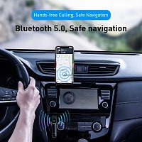 Baseus bluetoooth audio adaptér Qiyin černý Baseus bluetoooth audio adaptér Qiyin černý