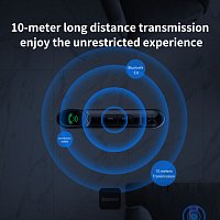 Baseus bluetoooth audio adaptér Qiyin černý Baseus bluetoooth audio adaptér Qiyin černý