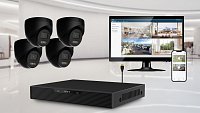 iGET HOME N85P4 - kamerový NVR PoE set 3K rozlišení, 8CH NVR + 4x kamera se zvukem, IR a LED iGET HOME N85P4 - kamerový NVR PoE set 3K rozlišení, 8CH NVR + 4x kamera se zvukem, IR a LED