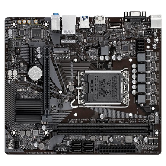 GIGABYTE H610M H V2 DDR4/LGA 1700/mATX