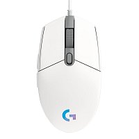 myš Logitech G203 2nd Gen LIGHTSYNC Gaming Mouse - WHITE - USB