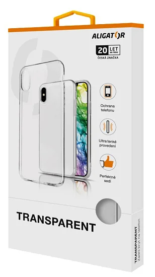 ALIGATOR Pouzdro Transparent Huawei Y5 2019/Honor 8S