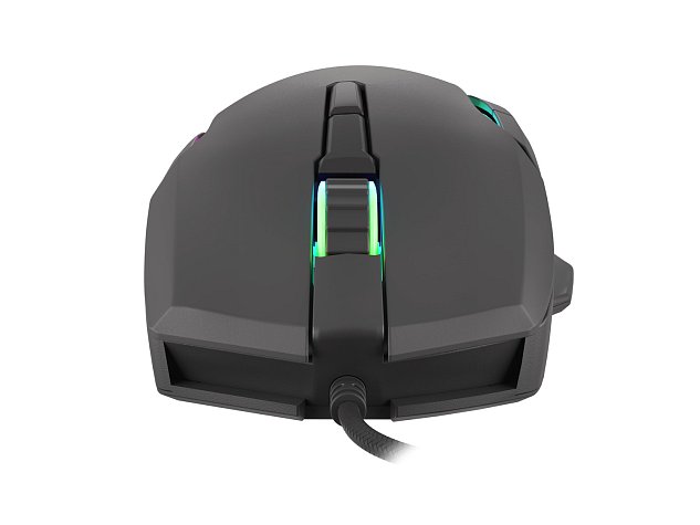 Tichá herní myš Genesis Xenon 220, RGB podsvícení, software, 6400 DPI