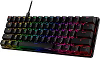 HyperX 60 Alloy Origins AQU/Drátová USB/US layout/Černá