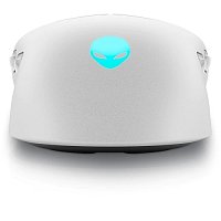 Dell Alienware herní myš, bezdrátová AW720M, bílá
