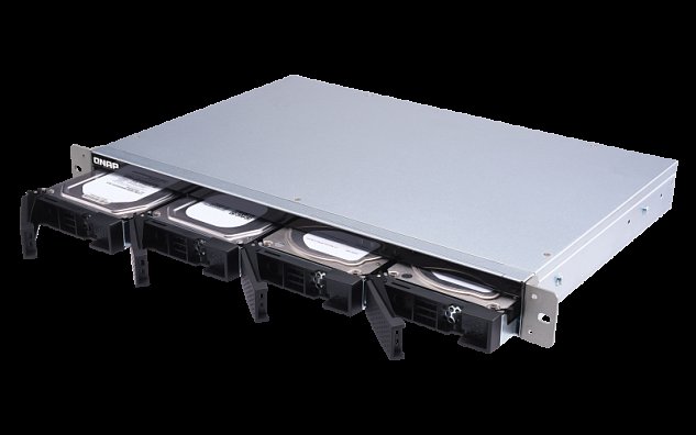 QNAP TL-R400S - úložná jednotka JBOD SATA (4x SATA), rack
