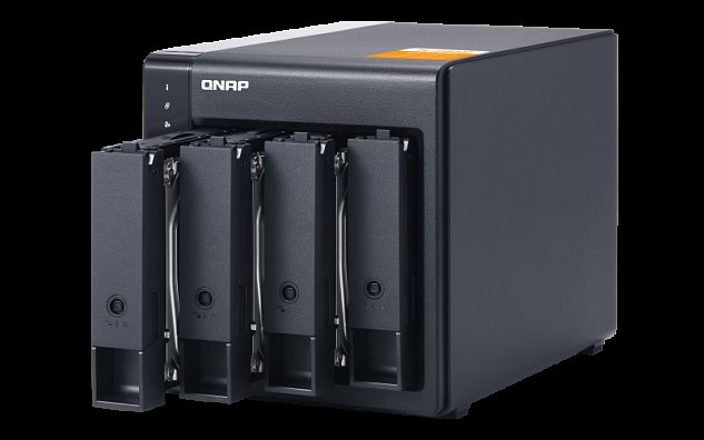 QNAP TL-D400S - úložná jednotka JBOD SATA (4x SATA), dekstop