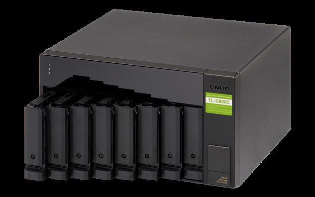 QNAP TL-D800C - úložná jednotka JBOD USB 3.2 (8x SATA), desktop