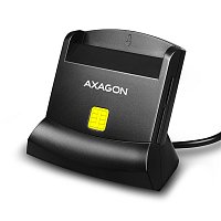 AXAGON CRE-SM2, USB-A StandReader 4-slot čtečka Smart card (eObčanka) + SD/microSD/SIM, kabel 1.3 m AXAGON CRE-SM2, USB-A StandReader 4-slot čtečka Smart card (eObčanka) + SD/microSD/SIM, kabel 1.3 m