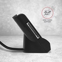 AXAGON CRE-SM2, USB-A StandReader 4-slot čtečka Smart card (eObčanka) + SD/microSD/SIM, kabel 1.3 m AXAGON CRE-SM2, USB-A StandReader 4-slot čtečka Smart card (eObčanka) + SD/microSD/SIM, kabel 1.3 m