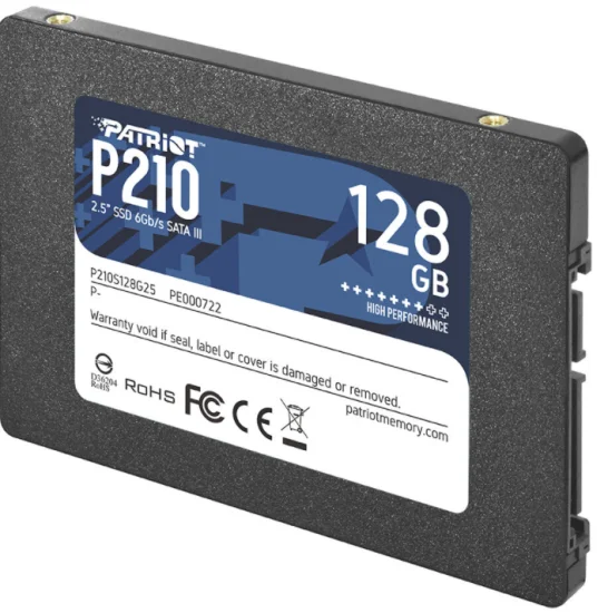PATRIOT P210/128GB/SSD/2.5