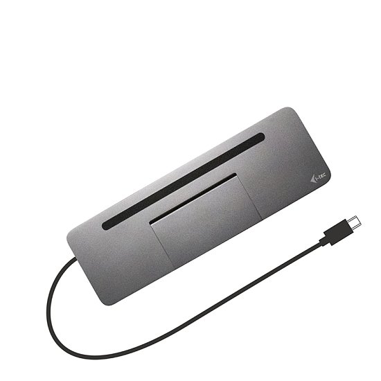 i-tec USB-C Metal Ergonomic 4K 3x Display Docking Station + Power Delivery 85W