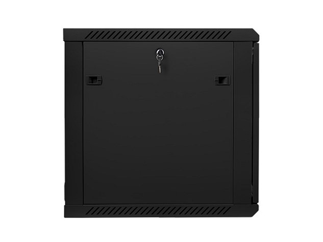 Nástěnný rack 19' 12U 600X600mm černý flat pack