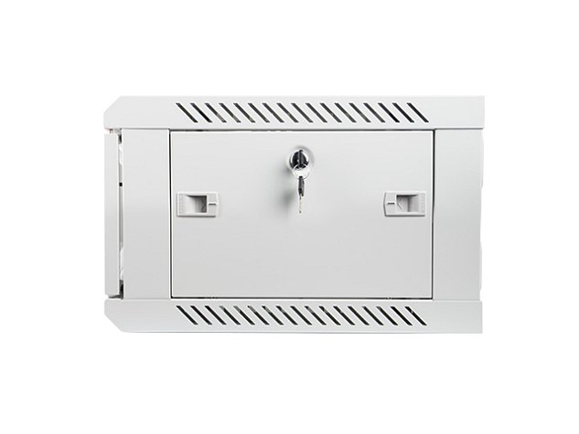 Nástěnný rack 19'' 4U 600X450mm šedý flat pack