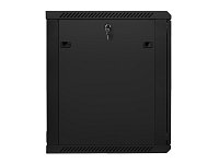 Nástěnný rack 19' 15U 600X600mm černý flat pack