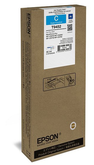 Epson série WF-C5xxx - Ink Cartridge Cyan XL