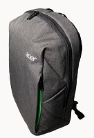 Acer urban backpack, grey & green, 15.6