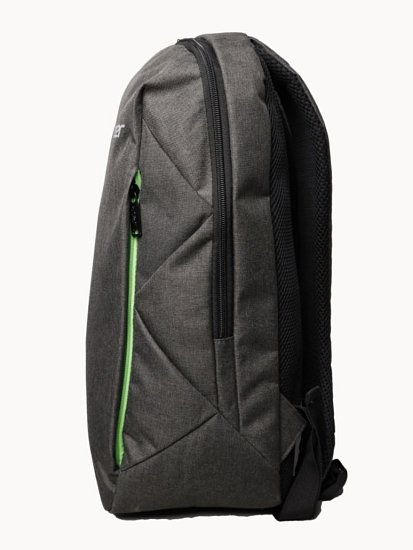 Acer urban backpack, grey & green, 15.6