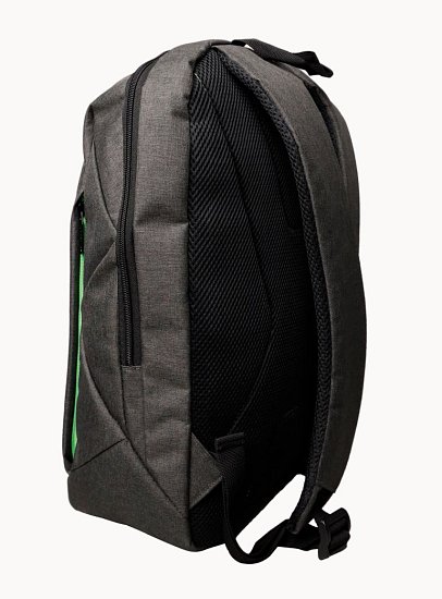 Acer urban backpack, grey & green, 15.6