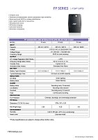 FSP/Fortron UPS FP 600, 600 VA, line interactive