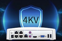 Tenda N6P-4H - PoE kamerový 4K NVR rekordér, 4 kanály, H.265+, OnViF, zvuk, web. rozhraní, CZ app Tenda N6P-4H - PoE kamerový 4K NVR rekordér, 4 kanály, H.265+, OnViF, zvuk, web. rozhraní, CZ app