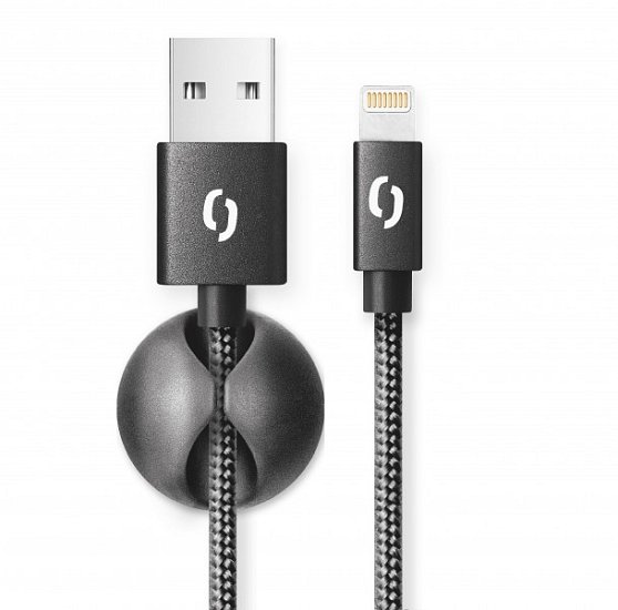 ALIGATOR PREMIUM 2A kabel, Lightning 2m, černý