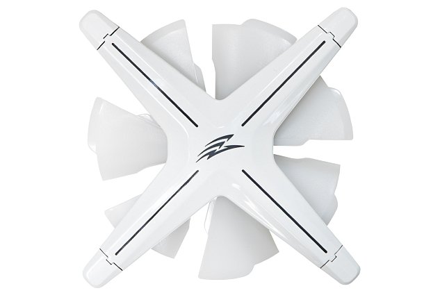 EVOLVEO Ptero 12CR, PWM, 4pin, LED červený, 12V  ventilátor 120mm
