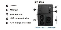 FSP/Fortron UPS iFP 1000, 1000 VA / 600W, LCD, line interactive