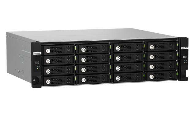 QNAP TL-R1620Sdc - 16 poziční 3U SAS 12Gbps JBOD dual controller rozšiřovací jednotka