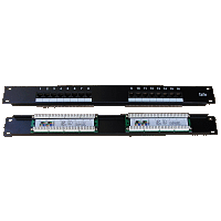 DATACOM Patch panel 16p.,UTP, Cat5e,1U,19