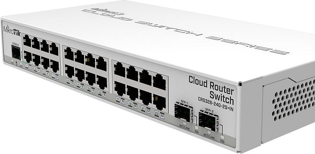 MikroTik CRS326-24G-2S+IN,16port GB cloud router switch
