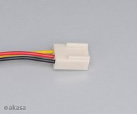 přídavný ventilátor Akasa 80x80x25 black OEM H
