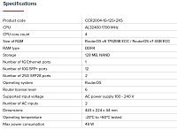 MikroTik CCR2004-1G-12S+2XS, Cloud Core Router