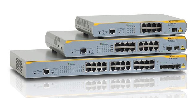 Allied Telesis L2+ 14xGb 2xSFP switch AT-x210-16GT
