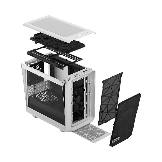 Fractal Design Meshify 2 Nano White TG Clear Tint