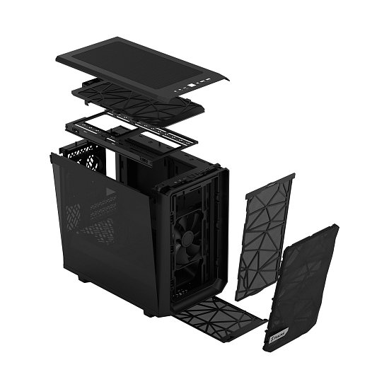 Fractal Design Meshify 2 Nano Black TG Dark T 4.8