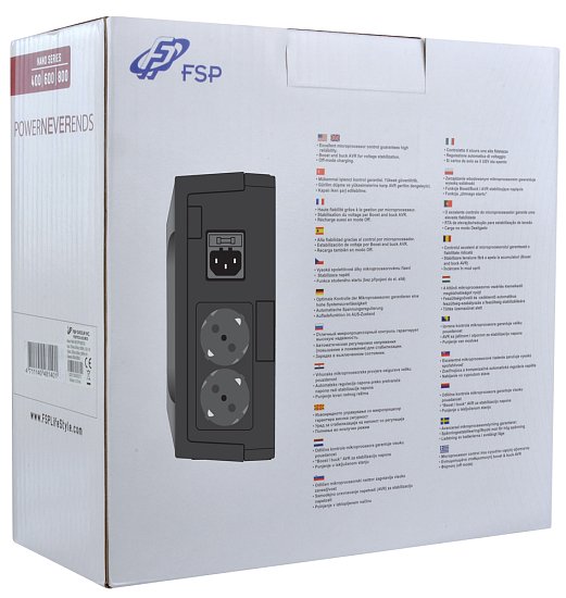 FSP/Fortron UPS Nano 800, 800 VA, offline