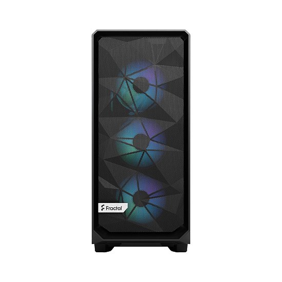 Fractal Design  Meshify 2 Compact RGB Black TG Light Tint