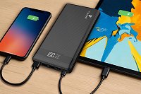 VIKING POWER BANK PN-962 QC3.0 20000mah, QUICK CHARGE 3.0, Černá