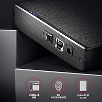 AXAGON EE35-XA3, USB 3.2 Gen 1 - SATA, 3.5 AXAGON EE35-XA3, USB 3.2 Gen 1 - SATA, 3.5