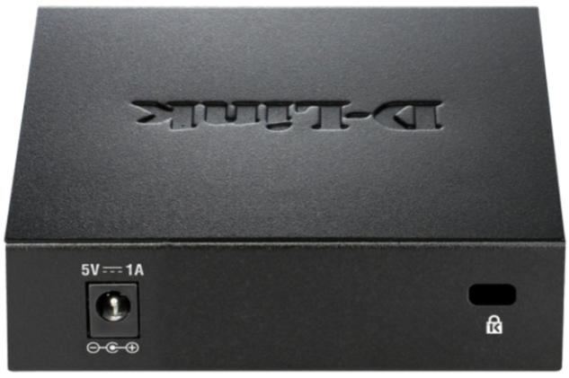 D-Link DES-105 kovový 5-port 10/100 Desktop Switch