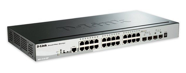 D-Link DGS-1510-28P PoE Switch 24xGb+2xSFP+ 2xSFP+