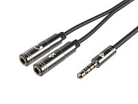 GENESIS THUL 200 - PRÉMIOVÝ 4-PIN ADAPTÉR SLUCHÁTEK PRO PS4/PC/Smartphony