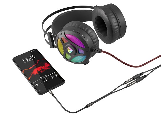 GENESIS THUL 200 - PRÉMIOVÝ 4-PIN ADAPTÉR SLUCHÁTEK PRO PS4/PC/Smartphony
