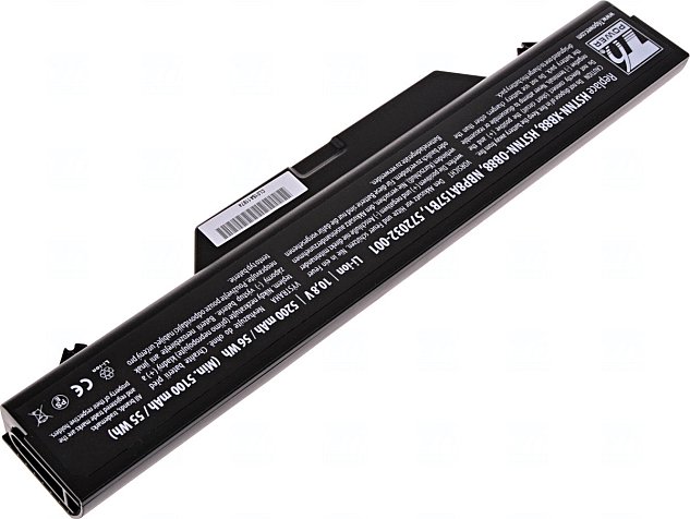 Baterie T6 Power HP ProBook 4510s, 4515s, 4710s, 5200mAh, 56Wh, 6cell